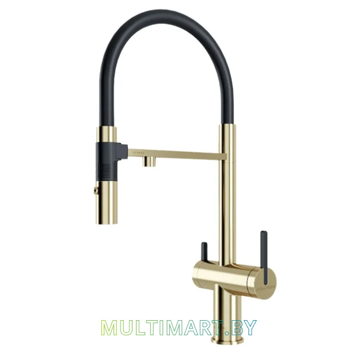 Смеситель Paulmark Gravity Gr213888-LG (светлое золото)